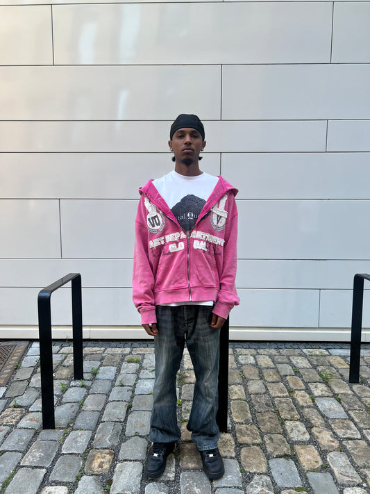 Vital Quest "Distressed PEPPA"  Zip-Up