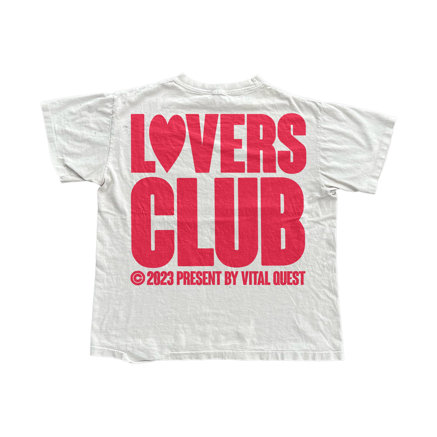 VQ Lovers Club Pink tee